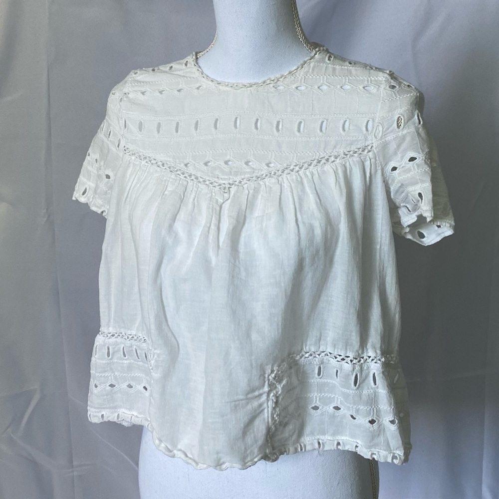 Zara white shirt